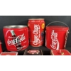Image 4 : VARIOUS SIZED COCA-COLA TINS