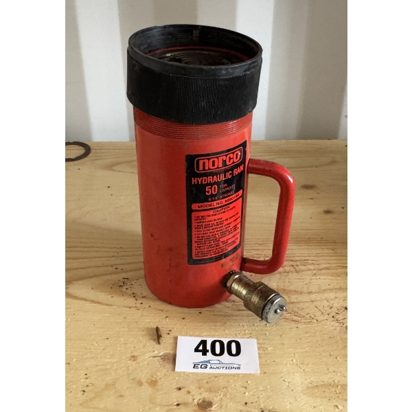 NORCO 50-TON HYDRAULIC RAM