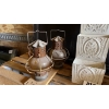 Image 2 : 2 antique lanterns, letter holder and kettle