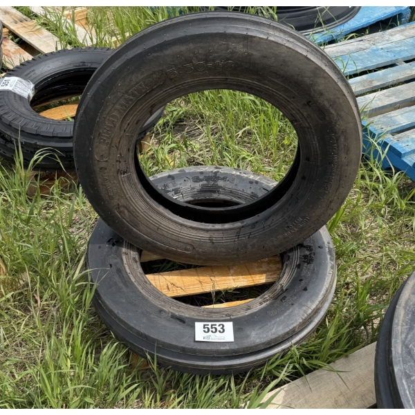 PAIR OF 5.50-16 FIELD MATE F-2 TIRES