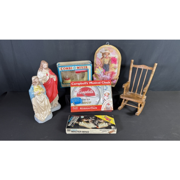 VINTAGE HOUSEHOLD & TOY ASSORTMENT