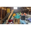 Image 4 : Kids John Deere 12 volt Gator and shed of used toys
