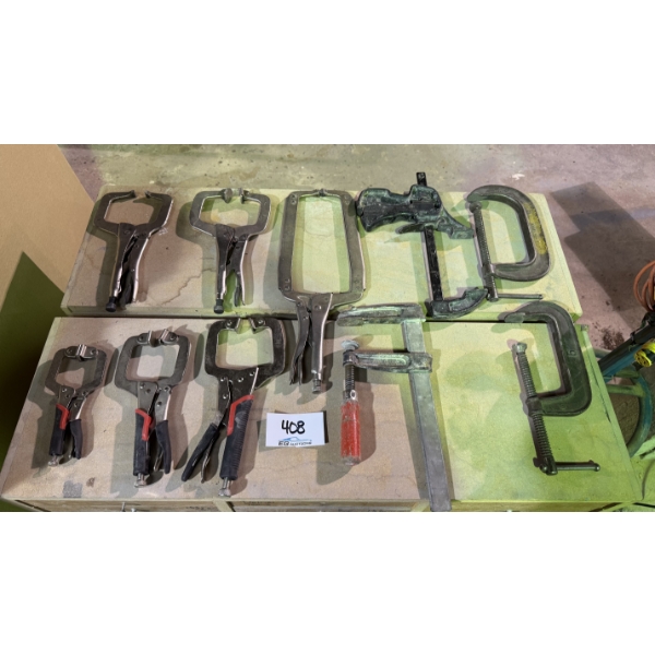 Assorted C-Clamps