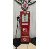 Image 1 : NO RESERVE RED INDIAN GAS PUMP