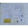 Image 1 : JOHN DEERE DECALS