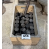 Image 1 : Wooden Box of Metal Cylinders