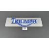 Image 1 : NO RESERVE TRIUMPH SIGN 28" X 8"