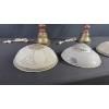 Image 3 : VINTAGE TABLE & FLOOR LAMPS W/ SHADES