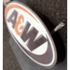 Image 3 : VINTAGE A&W SIGN 7FT X 3FT