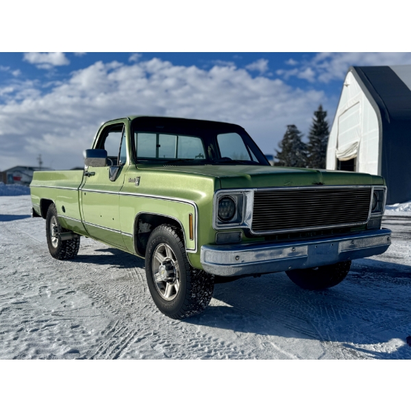 NO RESERVE 1976 CHEVROLET SIERRA GRANDE C20 SQUARE BODY