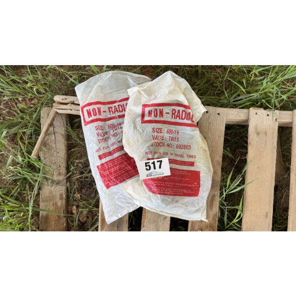 PAIR OF 600-19 INNER TUBES