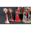 Image 5 : THE HAMILTON COLLECTION "CRYSTAL BEAUTIES OF COCA-COLA" FIGURINES COMPLETE SET W/ COA