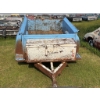 Image 3 : TRAILER MADE FROM A 1953-1979 FORD TRUCK BOX WITH A 1960s THROUGH1970s FRAME