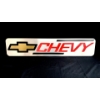 Image 1 : NO RESERVE STAINLESS STEEL CHEVY SIGN