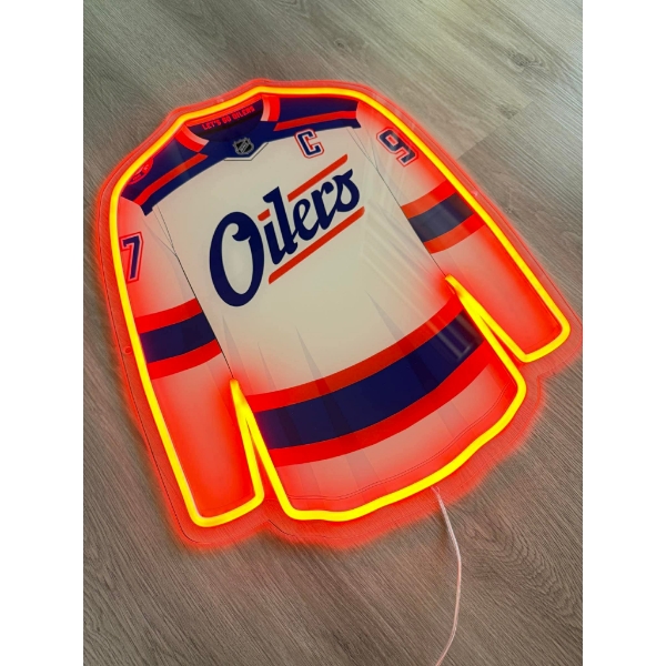 LARGE MCDAVID '97 JERSEY NEON SIGN 24" X 18.5"