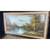 Image 3 : 2 LARGE VINTAGE LANDSCAPE PRINTS 45" X 2FT