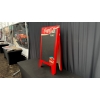 Image 2 : FREE STANDING COCA-COLA CHALKBOARD SIGN 39" TALL 22" WIDE
