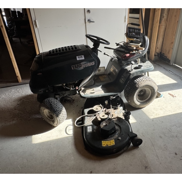 Yard Works 42 inch 17.5 HP Ride em Mower