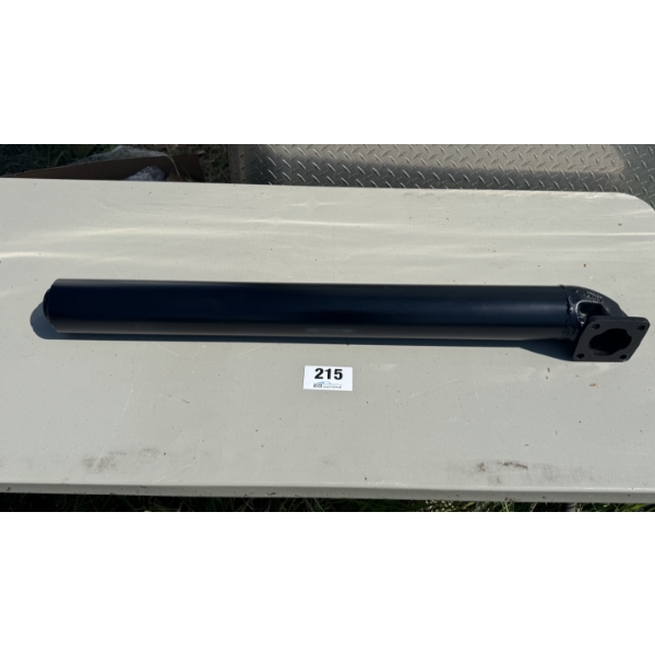 VERTICAL MUFFLER WITH FLANGED ELBOW - DD112C