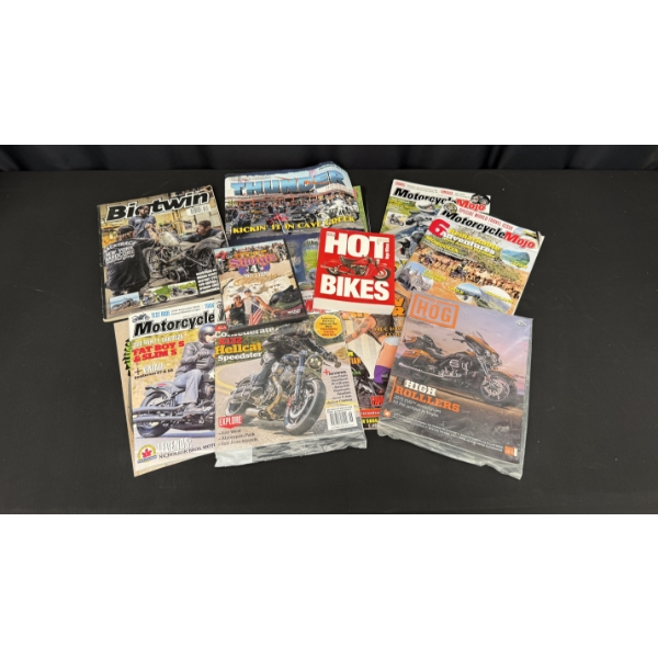 COLLECTION OF MOTORBIKE MAGAZINES