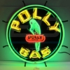 Image 1 : NO RESERVE POLLY GAS ROUND NEON SIGN