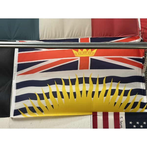 PROVINCIAL FLAG OF BRITISH COLUMBIA
