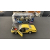 Image 1 : MAISTO 1:18 SCALE 1965 CHEV CORVETTE DIECAST & YELLOW DODGE DART 340 DIECAST