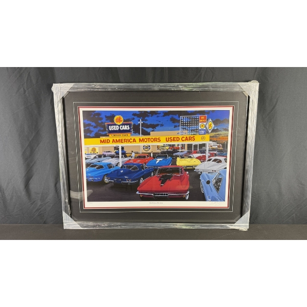 DAVE SNYDER "MID AMERICA MID YEARS" LIMITED EDITION FRAMED PRINT (100/500) 26.5" X 35