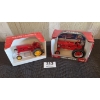 Image 1 : 1/16 SCALE MASSEY-HARRIS 44 & 1/16 SCALE FARMALL SUPER MTA DIE-CAST TRACTORS