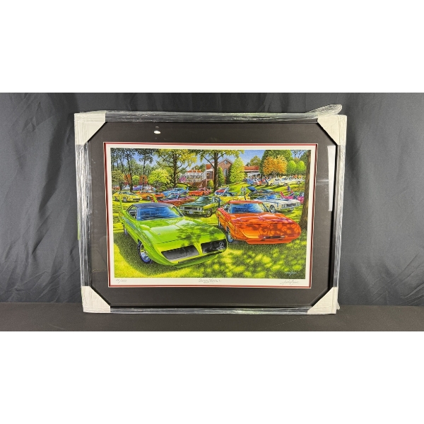 MICHAEL IRVINE "SOUTHERN HOSPITALITY" LIMITED EDITION FRAMED PRINT (28/800) 27" X 36"