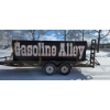 Image 1 : Large Commercial Gasoline Alley Sign Dimensions 5ft high x 18ft long x 2ft deep
