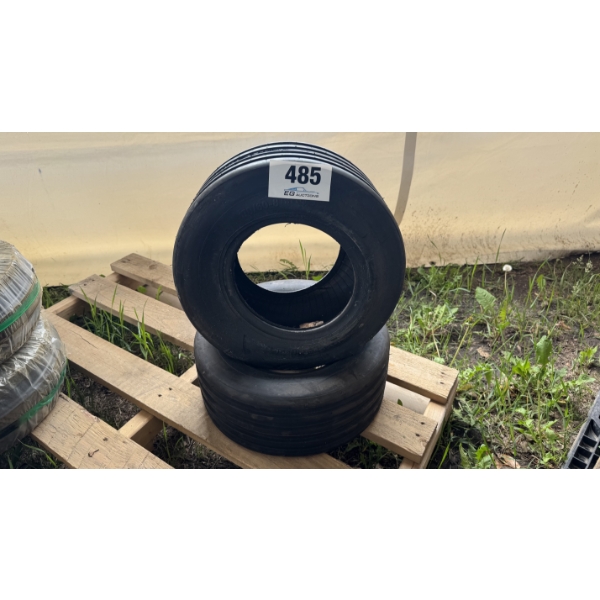 PAIR OF NEW 170/60 (16X6.50-8) TIRES