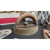 Image 5 : ANTIQUE CAST-IRON SAD IRONS W/ TRIVETS, HANDLES & ATTACHMENTS