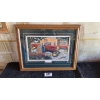 Image 1 : FRAMED PRINT "DAD'S NEW TRACTOR" by RUSSEL SONNENBERG