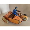 Image 1 : NO RESERVE 1935 MOTORCYCLE SIDECAR TOY