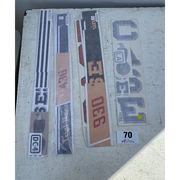 ASSORTED CASE DECALS