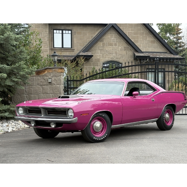 4:00PM SATURDAY SPECIAL FEATURE 1970 PLYMOUTH CUDA 4-SPEED MANUAL