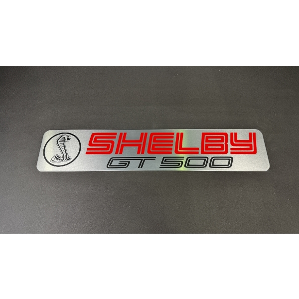 SHELBY GT 500 SIGN 28" x 6"