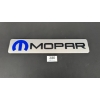 Image 1 : NO RESERVE MOPAR SIGN 28" X 6"