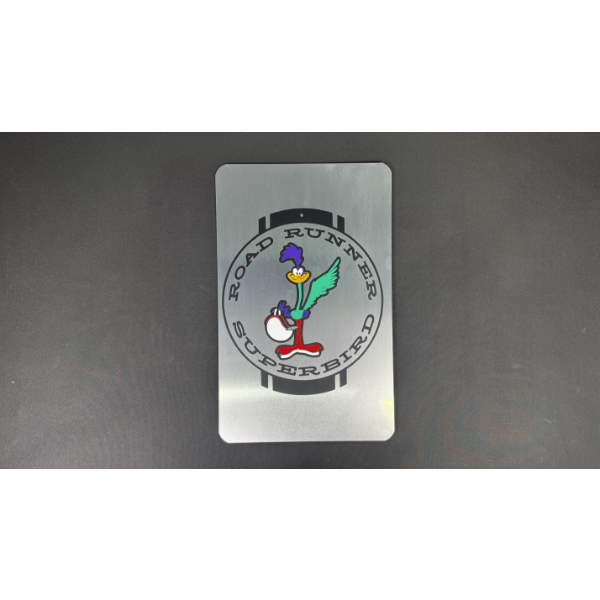 ROADRUNNER SUPERBIRD (VERTICAL) SIGN 19" x 12"