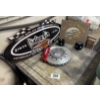 Image 1 : Vintage Air Sign, Permatex Clock, Fuzzy Dice
