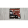 NO RESERVE RED INDIAN MOTOR OILS SIGN