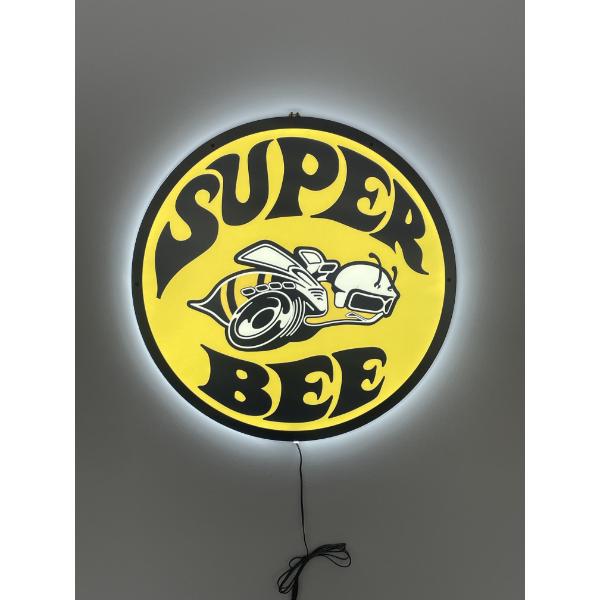 REPLICA VINTAGE SUPER BEE LED SIGN