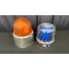 Image 1 : 1 AMBER 1 BLUE STROBE LIGHT