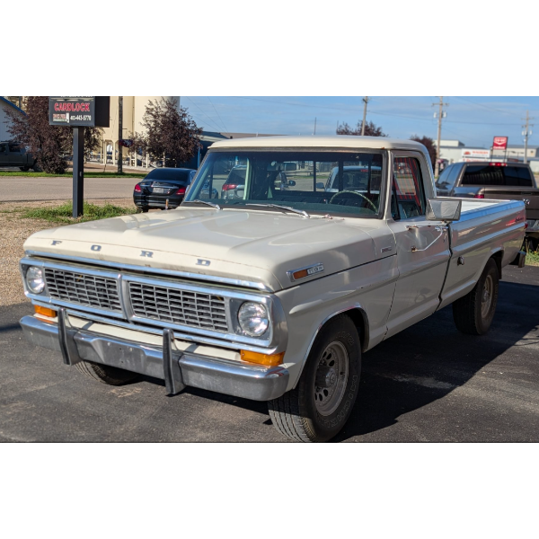 1970 FORD F250 SPORT CUSTOM CAMPER SPECIAL
