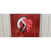 Image 5 : NO RESERVE RED INDIAN GAS PUMP 