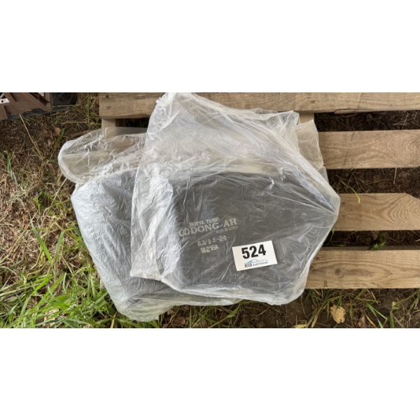 PAIR OF BUTYL INNER TUBES (8.3/9.5-24)