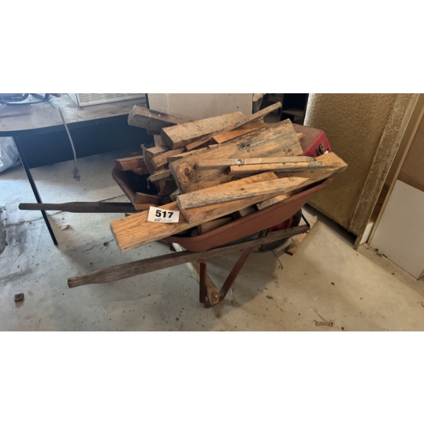 Wheelbarrow and Scrap Cutoffs