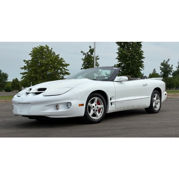 NO RESERVE 1999 PONTIAC TRANS AM CONVERTIBLE