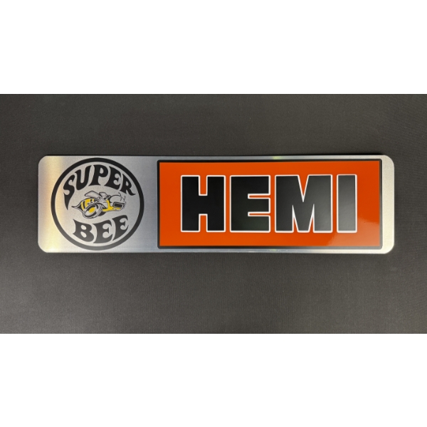 SUPERBEE HEMI SIGN 28" x 8"
